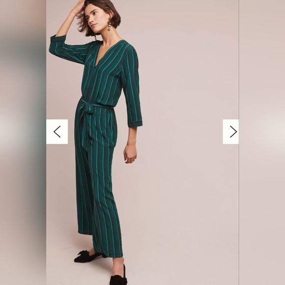 Holly Striped Jumpsuit - Picture 2 of 8